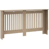 vidaXL Heizkörperverkleidung 152x19x81,5 cm Holzwerkstoff
