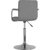 vidaXL Barhocker Hellgrau Stoff