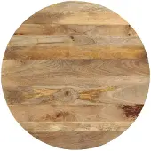 vidaXL Esstisch 110x75 cm Massivholz Mango