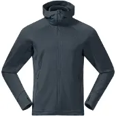 Bergans Sweatjacke Bergans Ulstein Wool Hood Jacket Men Orion Blue-XXL