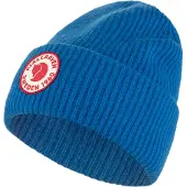 Fjällräven - Mütze mit Umschlag - 1960 Logo Hat Alpine Blue für Herren aus Wolle - Blau