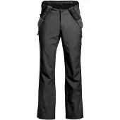 Maier Sports Skihose "Anton light", Herren, Gr. 114, Langgrößen, schwarz, 100% Polyester, Hosen Skihose, Herren Schneehose mit Hosenträgern, wind/wasserdicht, Regular Fit