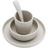 Jollein Besteckset Silikon Nougat