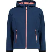 CMP Kid G Jacket Fix Hood Blue Ink 92