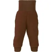 Engel - Baby Hose mit Nabelbund - Fleecehose Gr 62/68 braun