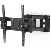 Hama TV-Wandhalterung FULLMOTION, 165 cm (65), Scherenarm, Schwarz