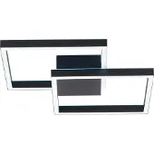 Paul Neuhaus LED Deckenlampe Q MARKO Smart Home CCT Lichtfarbwechsel dimmbar Fernbedienung Alexa Wohnzimmer, Esszimmer, Flur, Küche 6144-18, 6145-18
