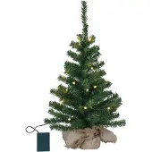 Star Trading 600-55, Integrierte Beleuchtung, Grün, PVC, LED, 20 Lampen, warmweiß