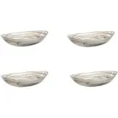 Leonardo Glasschale Alabastro Beige 22 cm (4-teilig)