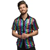 Boland Hemd Disco Diamond Regenbogen