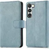 IMoshion Samsung Galaxy S23 Hülle - Kunstleder - - Klapphülle - Hellblau