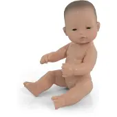 Miniland Puppe Asiatisches Baby Mädchen 32 cm -