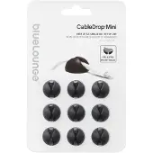 Bluelounge Mini Adhesive Cable Organizer 9 Units Silber