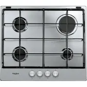 Whirlpool TGML 650 IX, Edelstahl, Integriert, 58 cm, Gaskochfeld, Edelstahl, 4 Zone(n)