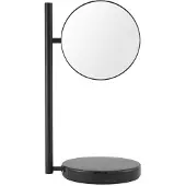 Normann Copenhagen Pose Spiegel Black - , Schwarz, Glas