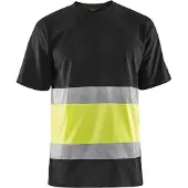 Blakläder T-Shirt mit hoher Sichtbarkeit