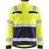 Blakläder Multinorm-Jacke, gelb / marineblau, Unisex-Grösse: M