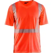 Blakläder unisex Warnschutz Shirt 3386 rot Grosse M