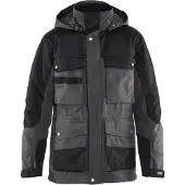 Blakläder Winterparka 4434 1945 , Farbe:grau/schwarz, Größe:4XL