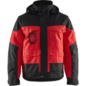 Blakläder Winterjacke Rot/Schwarz
