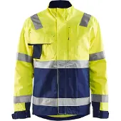Blakläder High Vis Jacke "4064 " - High Vis Gelb/Marineblau 6XL