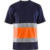 Blakläder T-Shirt mit hoher Sichtbarkeit