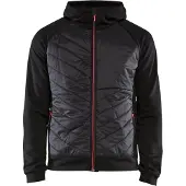 Blakläder Hybrid Sweatjacke mit Kapuze