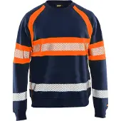 Blakläder Sweatshirt mit hoher Sichtbarkeit