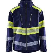 Blakläder Warnschutz Softshelljacke 4494, marine/gelb 44942513 , 1 Stück, Größe: L