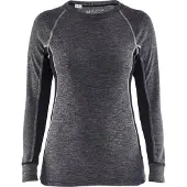 Blakläder Damen Unterhemd WARM grau / schwarz
