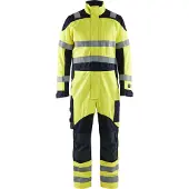Blakläder Multinorm Overall Inhärent 6089 1512 in gelb/marineblau, Größe:64