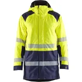 Blakläder High Vis Winterparka 4457, Farbe:High Vis Gelb/Marineblau, Größe:M
