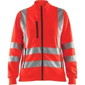 Blakläder High Vis Zip Sweatshirt Damen