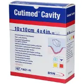 Cuttimed Cutimed Cavity Schaumverband 10 x 10 cm 10 Stück