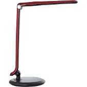 Brilliant LED Tischleuchte Vanita Rot 8W 530lm tralweiß 4600K 3-Stufen Touchdimmer