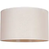 Duolla Lampenschirm Roller, beige, Ø 50cm, Höhe 30cm Roller , Textil / Stoff / Seide