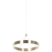 QAZQA Hängelampe Stahl 30 cm inkl. LED 3-stufig dimmbar - Lyani