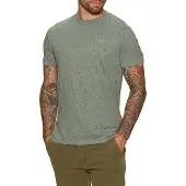 Superdry für Herren. M1011245A T-shirt mit Logo Essential grau (S), Lässig, Kurzarm, Bio-Baumwolle, Nachhaltig