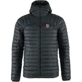 Fjällräven - Leichte und komprimierbare Daunenjacke - Expedition Lätt Hoodie M Black für Herren - Größe L - schwarz