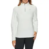 Protest Skipullover Mutez 1/4 Zip Top Seashelloffwhite Damen-XXL