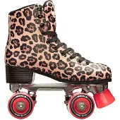 Impala Rollschuhe - Quad Skate - Braun Leopard - - 39 - Rollschuhe