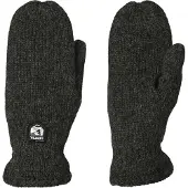 Hestra Basic Wool, Fäustlinge, dunkelgrau