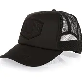 Deus Ex Machina Kappe Baylands Trucker Unisex Black