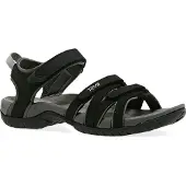 Teva Damen Tirra Leder Schwarz-Schuhgröße 37