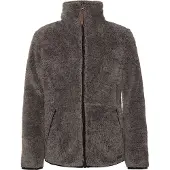 Protest Skipullover Girls Riri Jr Full Zip Top Dark Grey Melee-Größe 164