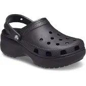 Crocs Classic Platform Glog Schwarz - Slip-on - 206750-001