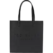 Ted Baker Soocon Crosshatch Large Icon Bag Black Größe: OS | Handtaschen Outlet | Damen | Schwarz