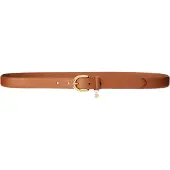 Ralph Lauren Damengürtel Charm Classc 412802952005 Braun