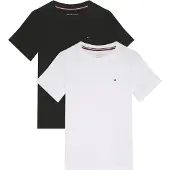 Tommy Hilfiger Cotton Crew Neck Shirt Kinder (2-pack) 164-176