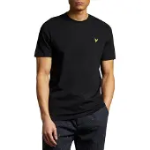 Lyle & Scott T-Shirt Plain T-Shirt Herren Jet Black-XXL